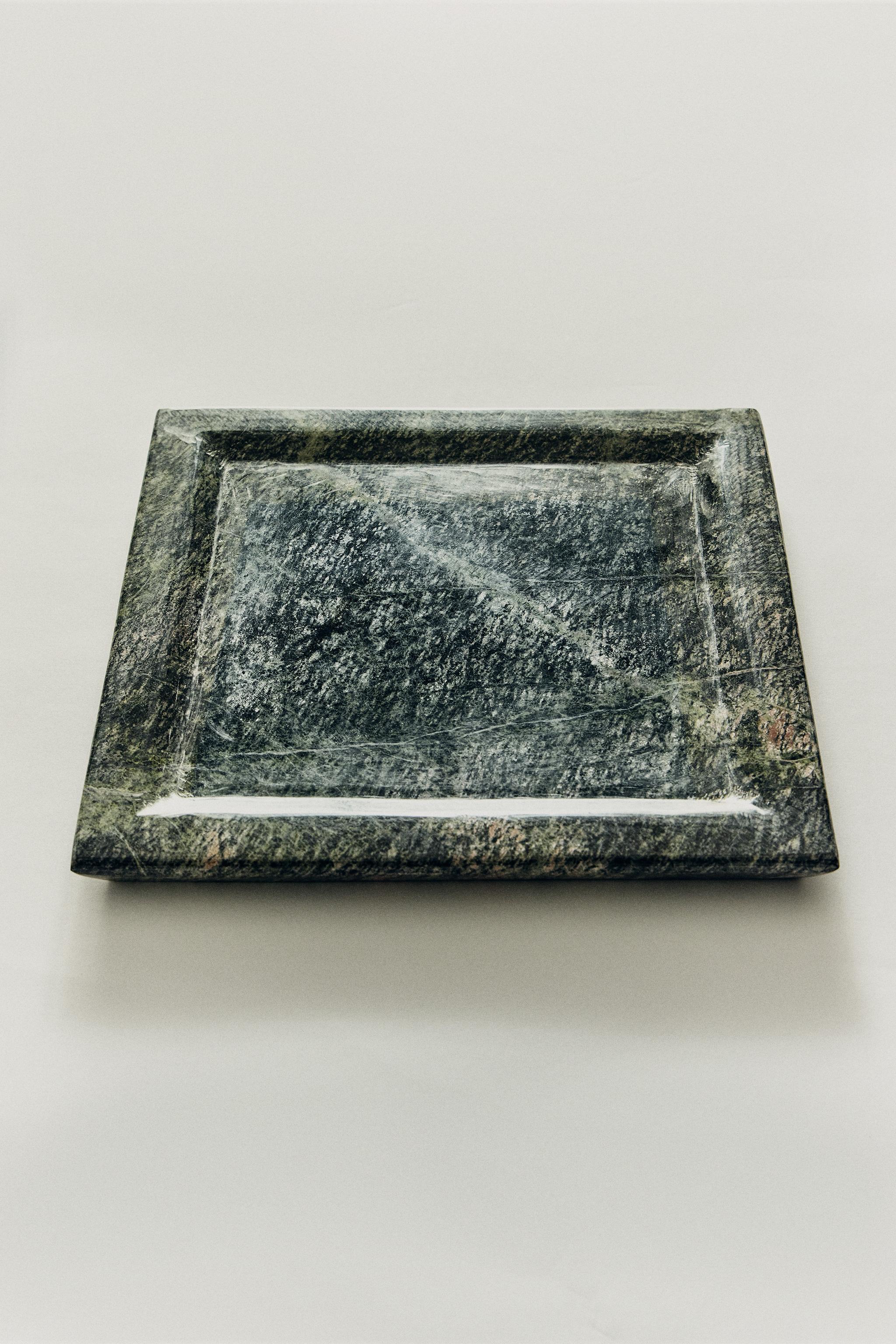 DECORATIVE MARBLE TRAY
